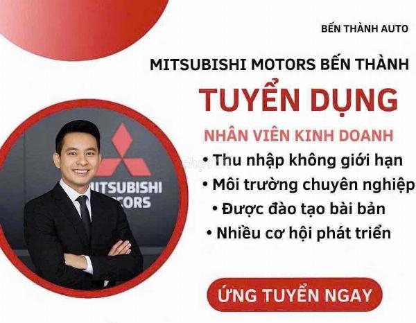 Tuyển 5 NVKD tư vấn bán hàng xe ô tô Mitsubishi