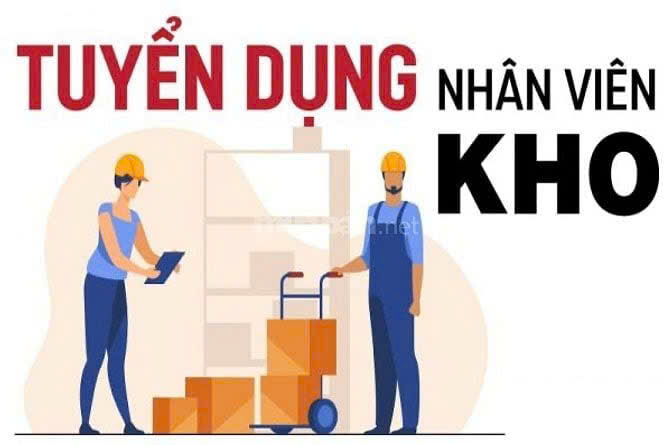 Tuyển 2 Nam phụ kho lên xuống hàng & trợ ký kinh doanh 