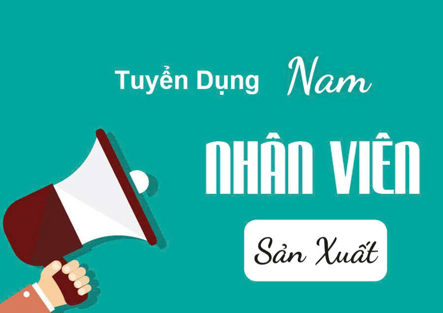 Tuyển NV NAM sản xuất vận hành dây chuyền bột hoà tan ở Bình Chánh