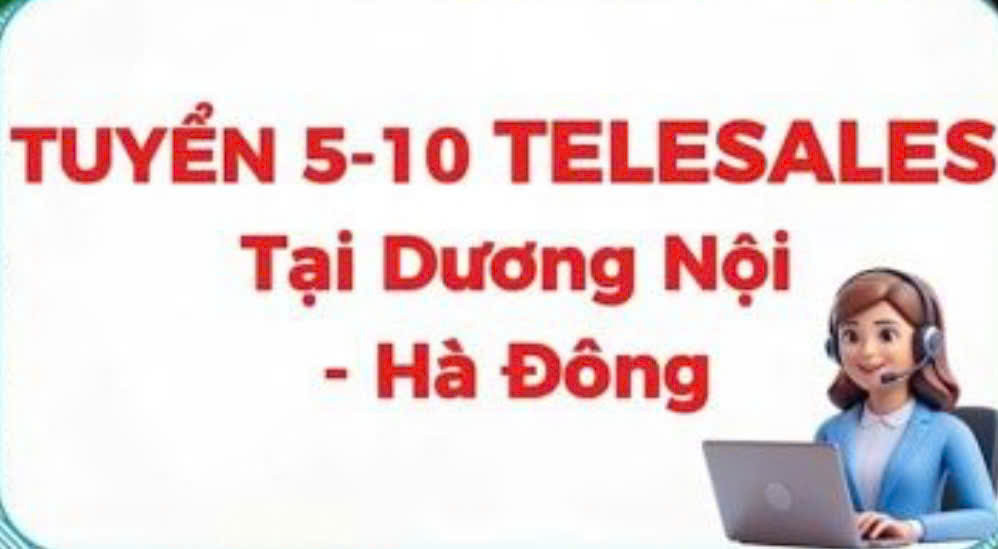 CÔNG TY TNHH VINU CARE cần tuyển Telesales