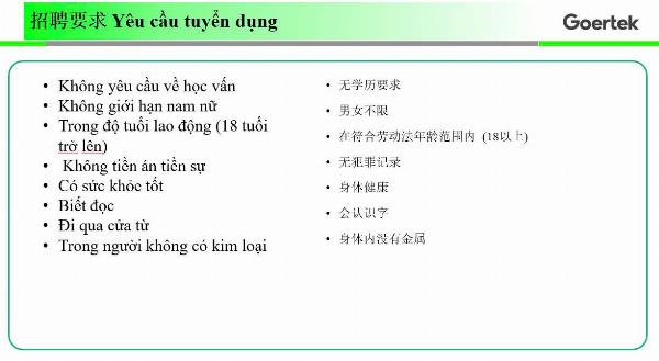 Tuyển LĐPT Nam Nữ Sản Xuất Thiết bị điện tử tai nghe đi làm ngay