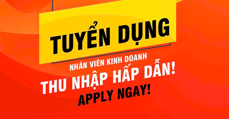 Tuyển nữ NVKD làm tại Thủ Đức & nam KD thị trường ngành nông sản
