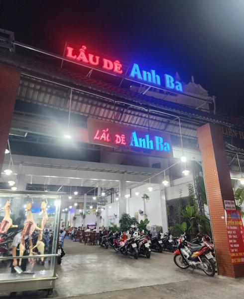 Lẩu Dê Anh Ba 219A Phan Anh tuyển PV nam nữ, thu ngân & tiếp thực