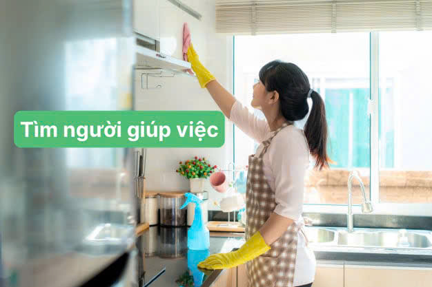 Tìm 1 người giúp việc từ 30 đến 40T làm từ sáng đến chiều tại Bình Tân