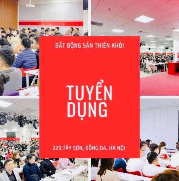 BĐS THIÊN KHÔI tuyển CTV - NVKD thu nhập cao, làm tại Hà Nội
