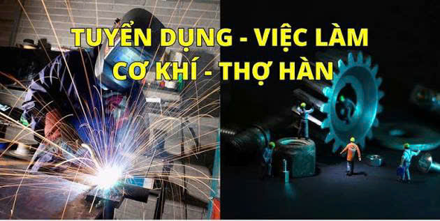 Tuyển thợ hàn làm cơ khí dân dụng, có chỗ ở lại tại Nam Từ Liêm HN