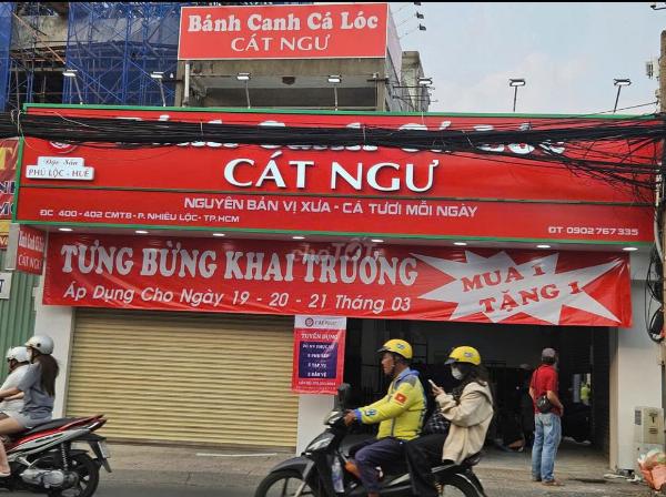 TIỆM BÁNH CANH CÁT NGƯ tuyển NV Bếp, phục vụ, tạp vụ, bảo vệ