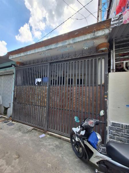 Bán nhà 58.7m2 cấp 4 , hẻm thông xe 3 gác, đường HT45 Q12