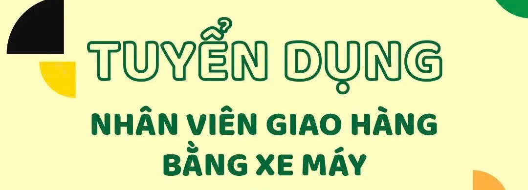 THÀNH HƯNG FOOD tuyển NV giao hàng bằng xe máy 