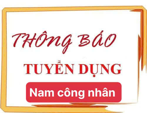 Tuyển NAM Công nhân sản xuất lốp ô tô, Ống cao su làm tại Thủ Đức