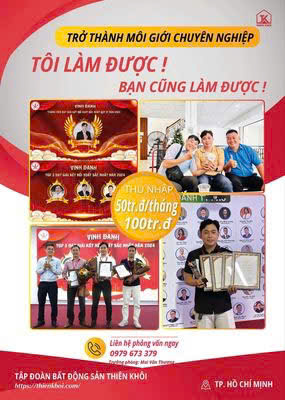 Tuyển NVKD BĐS, nguồn nhà nhiều thu nhập cực cao, ko gò bó thời gian