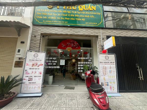 Y THƯ QUÁN tuyển NV xoa bóp bấm huyệt làm tại Q10