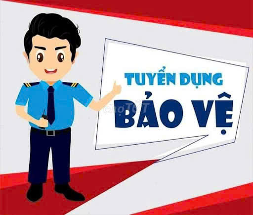 Tuyển Nam bảo vệ coi xe 7h - 21h đường Tân Hòa Đông Bình Tân