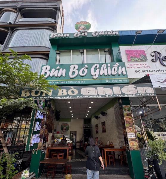 BÚN BÒ GHIỀN Tuyển phục vụ fulltime / parttime & 1 người rửa chén