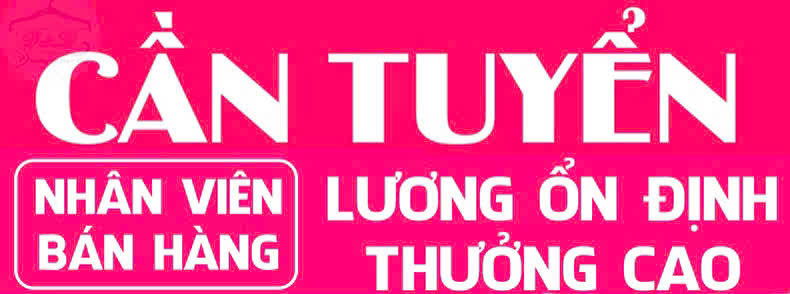 Cần tuyển 2 bạn bán hàng quần áo nam làm tại Q1, Q3 và Q8 