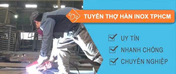 INOX ĐẠI CHÂU tuyển thợ hàn inox tig & LĐPT làm ở Vĩnh Lộc BC