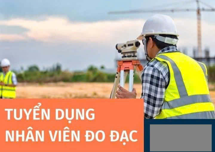 CTY ĐO ĐẠC BẢN ĐỒ G&T LAND tuyển 5 NV đo đạc làm tại Q12 