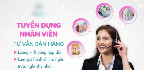 Tuyển NV bán hàng Mẹ & Bé làm tại Chương Mỹ Hà Nội
