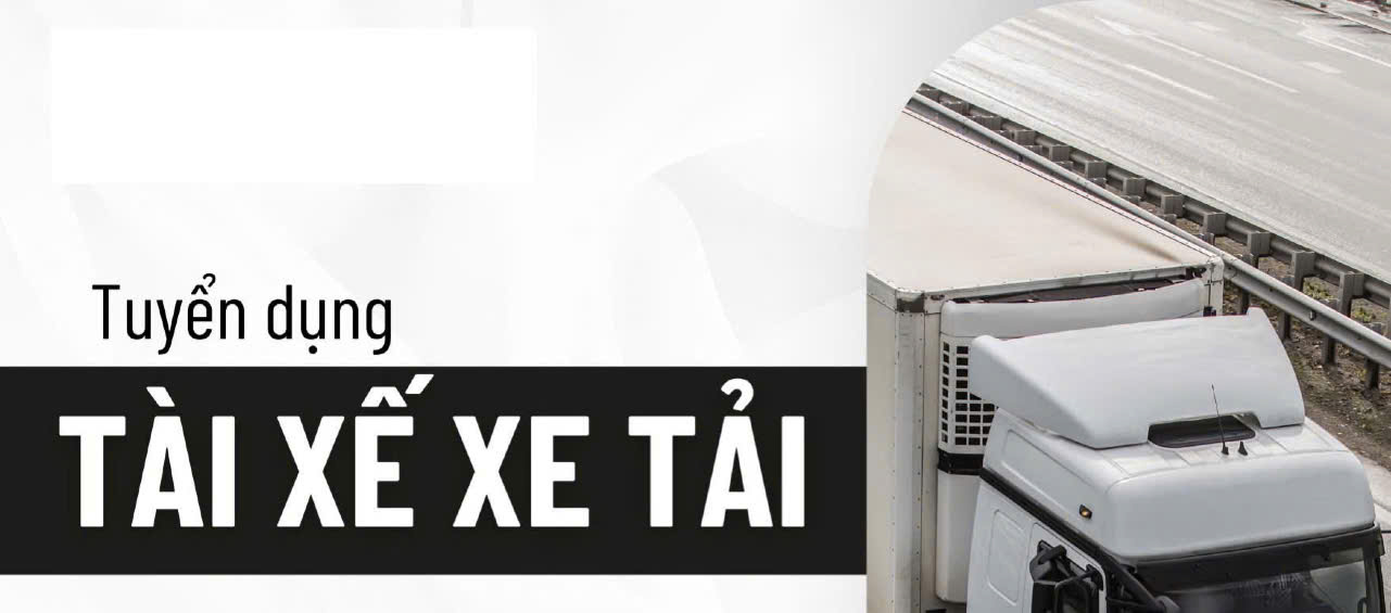 Tuyển tài xế bằng B2 hoặc C có kinh nghiệm giao hàng thiết bị vệ sinh