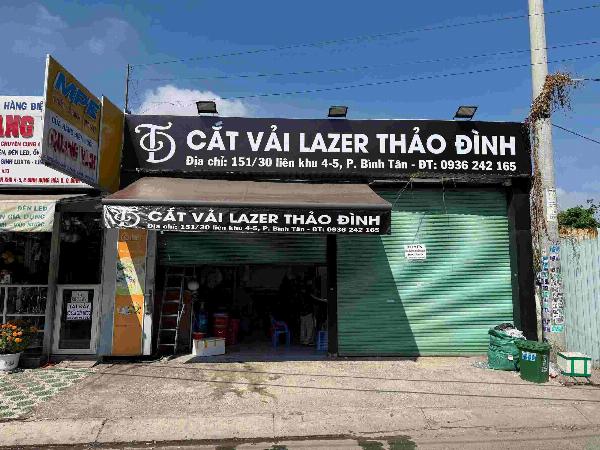 CẮT VẢI LAZER THẢO ĐÌNH tuyển NV đứng máy Nam làm ở Bình Tân 