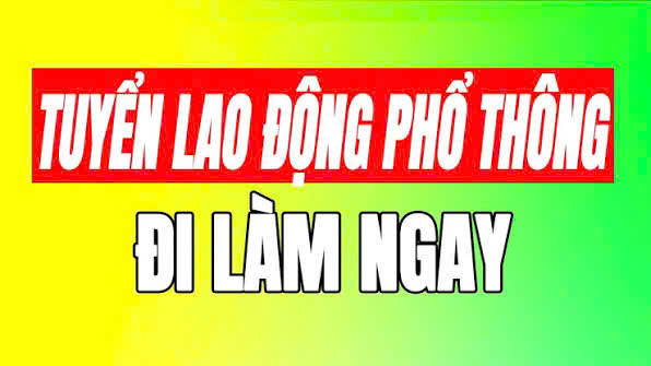 Tuyển nam nữ LĐPT làm Tây Ninh ko cần kinh nghiệm
