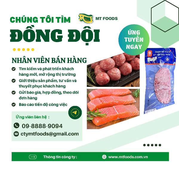 Tuyển NVKD thị trường ngành thực phẩm đi làm ngay 