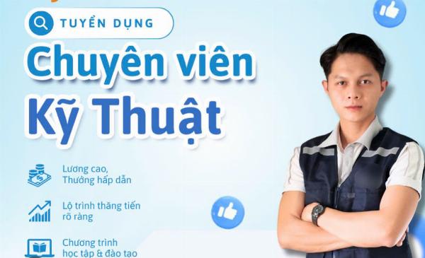 Tuyển chuyên viên kỹ thuật Smarthome ở Nghệ An & Hà Tĩnh