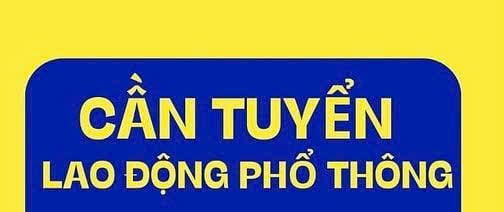 Tuyển 4 LĐPT NAM ngành bao bì giấy, thợ phụ làm tại Bình Tân 