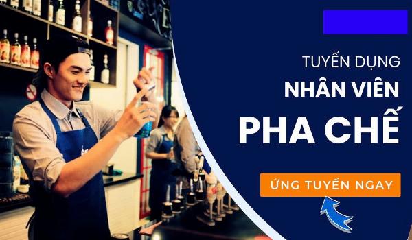 HOSI CAFÉ tuyển phục vụ pha chế làm ở VT
