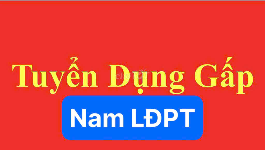 CTY BAO BÌ TÂN THUẬN TIẾN tuyển NAM LĐPT làm tại Bình Tân 