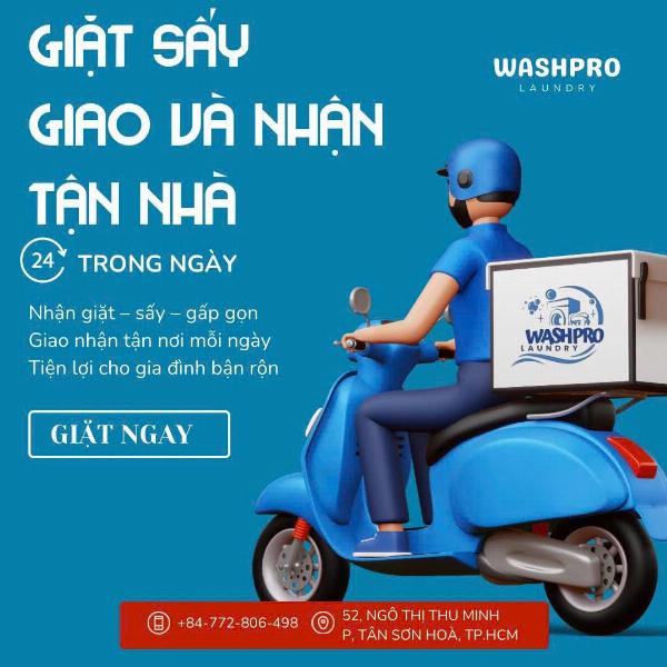GIẶT SẤY WASH PRO tuyển NV bán hàng & CSKH làm ở Tân Bình 