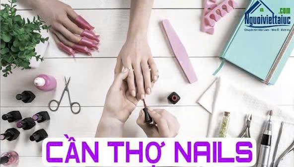 Tuyển thợ nail & gội đầu có chỗ ở lại, làm Q1 