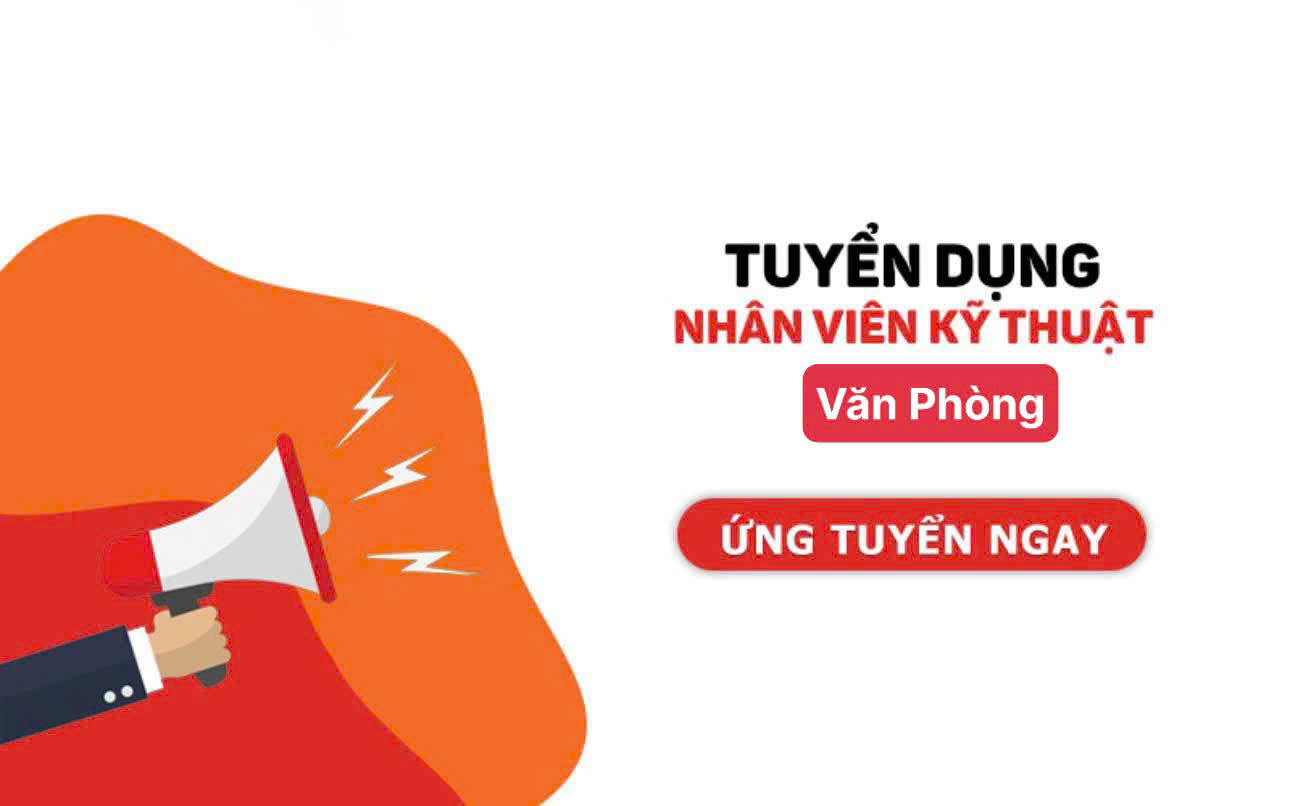 Tuyển NV kỹ thuật văn phòng thiết kế, lên bảng vẽ