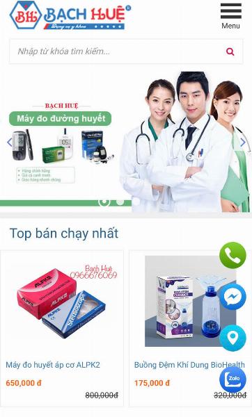 DỤNG CỤ Y KHOA BẠCH HUỆ Tuyển NV bán hàng làm tại Q10 