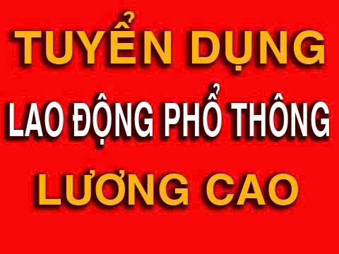 Tuyển 2 LĐPT làm về cây xanh & vật tư nông nghiệp 