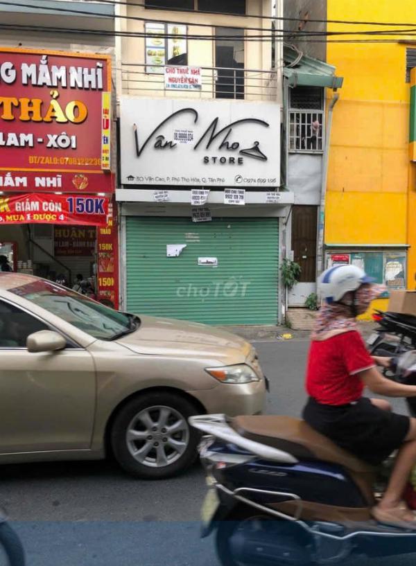 Bán nhà Mặt Tiền số 30 Văn Cao Phường Phú Thọ Hoà Tân Phú
