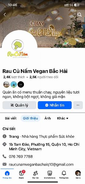 NHÀ HÀNG CHAY RAU CỦ NẤM tuyển NV bếp làm fulltime 