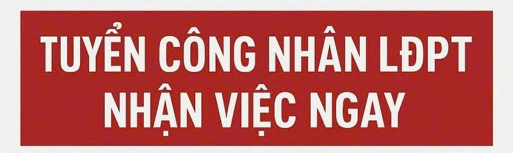 Tuyển 5 LĐPT đóng gói sản phẩm, quấn dây nhôm hàng 