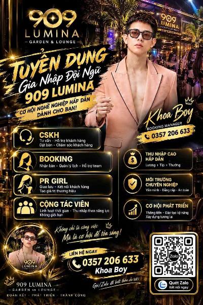 909 LUMINA GARDEN & LOUNGE Q5 - ĐIỂM ĐẾN LÝ TƯỞNG